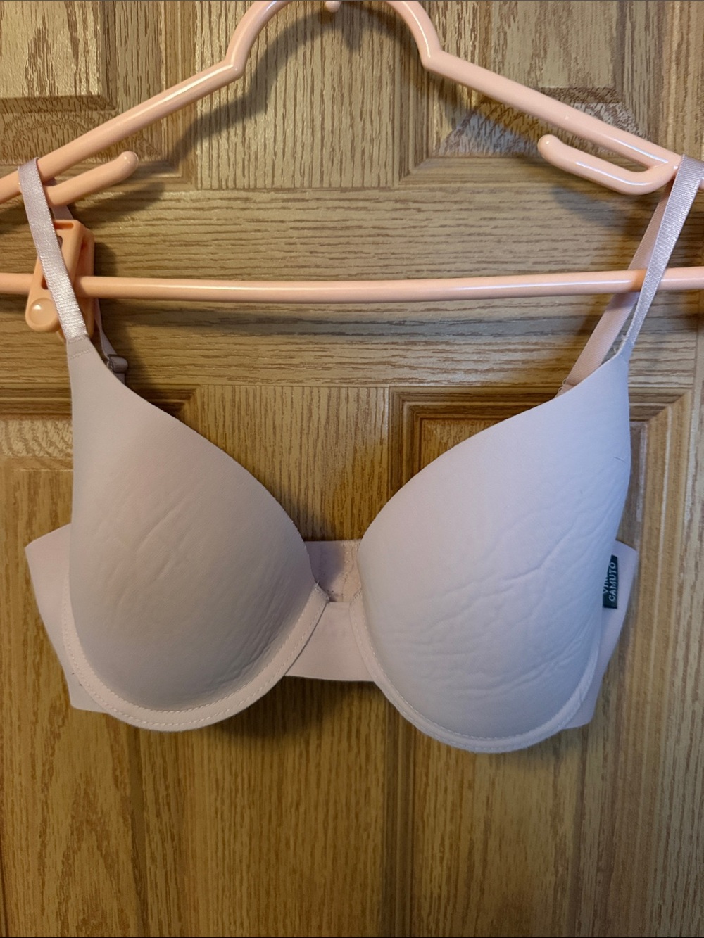 Vince Camuto Light Pink Seamless T-Shirt Bra